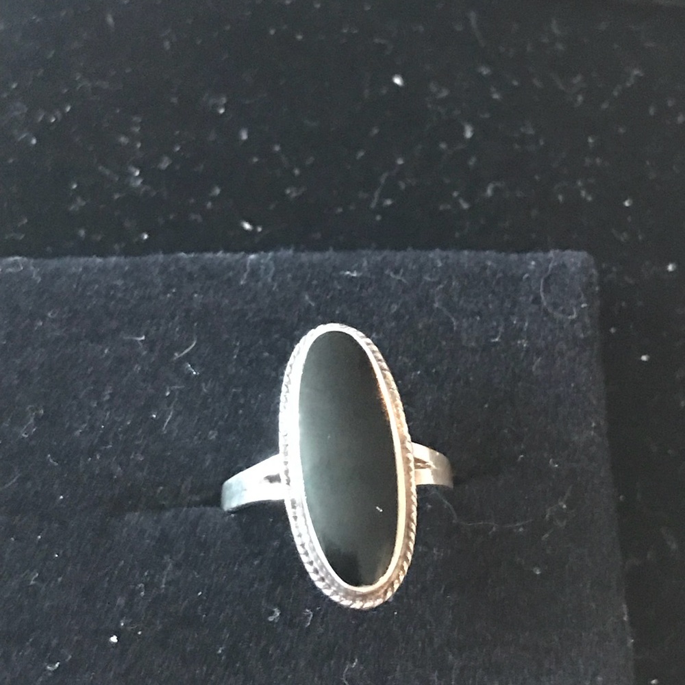 Black onyx ring